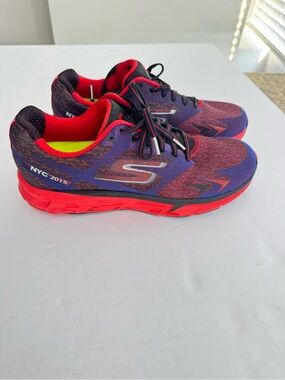 Skechers Men’s Red & Purple Athletic Sneakers